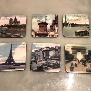 Paris France Coasters